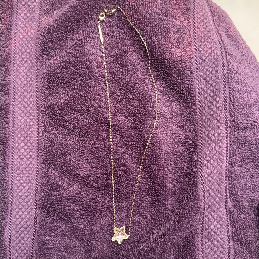 Kendra Scott Gold Star Pendant Necklace
